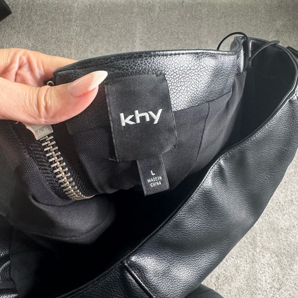 Khy Faux Leather dress - Picture 6 of 7